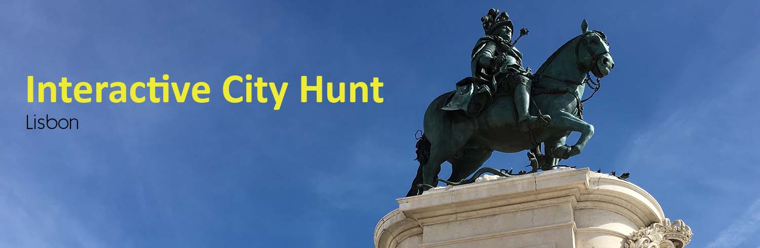 interactive-city-hunt-lisbon-banner Ubiquest banner team building lisbon